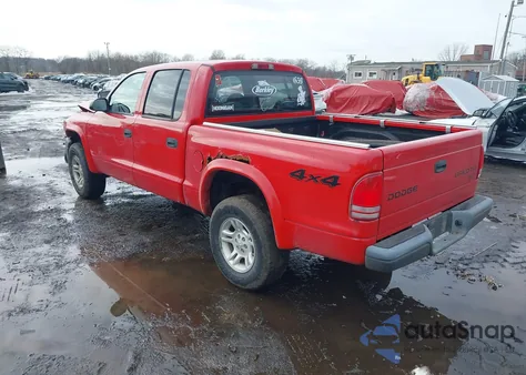 2004 Dodge Dakota Sport/Sxt из США, поврежденный, VIN 1D7HG38N74S770812